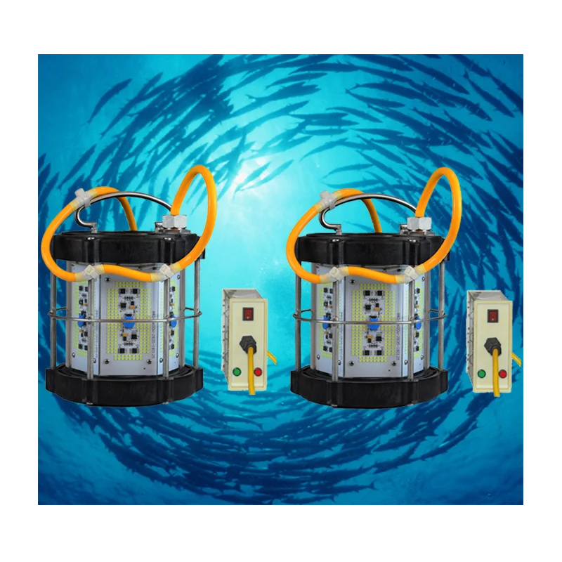 AC220V 600W remote controller squid fishing light  led lures  fishing light Green lamps