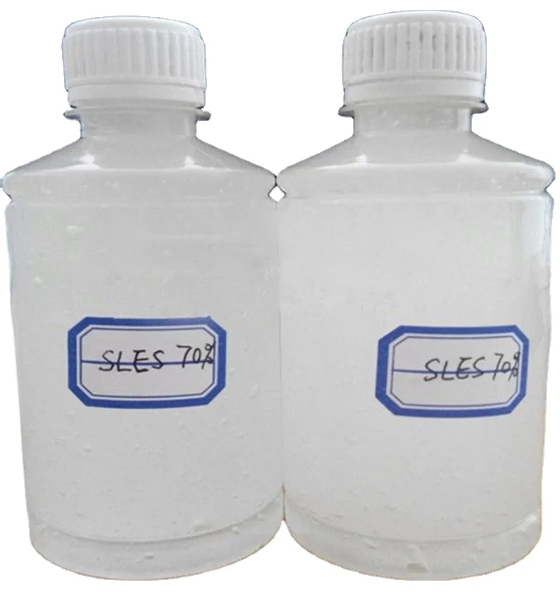 Используется в жидком моющем средстве surfactant SLES 70% лауриловый эфир сульфат натрия 2EO 3EO 4 EO