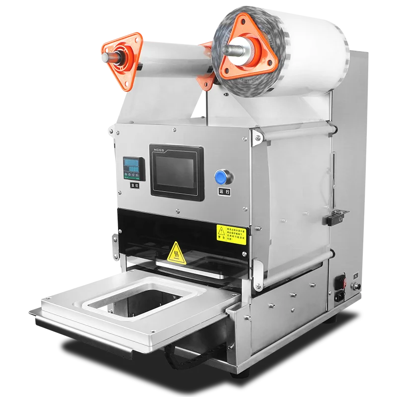 High-end electric gas-filled sealing machine high-quality food tray packaging machine plastic sealing machine