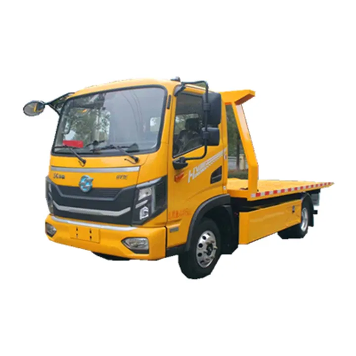 DongFeng Huashen Электрический Аварийный Грузовик 153 л.с. один буксир два бортовых эвакуатора автомобиль