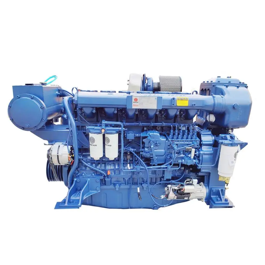 Genuine and brand new  Weichai WP12C series 4 stroke marine diesel engine WP12C350-15