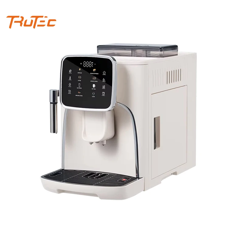 Office smart coffe bean to cup fully automatic commercial expresso espresso coffee machine maker with grinder