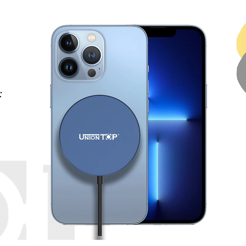 2022 New Design Wireless Charger 15W Mobile Phone Universal Desktop Quick Charging Pad