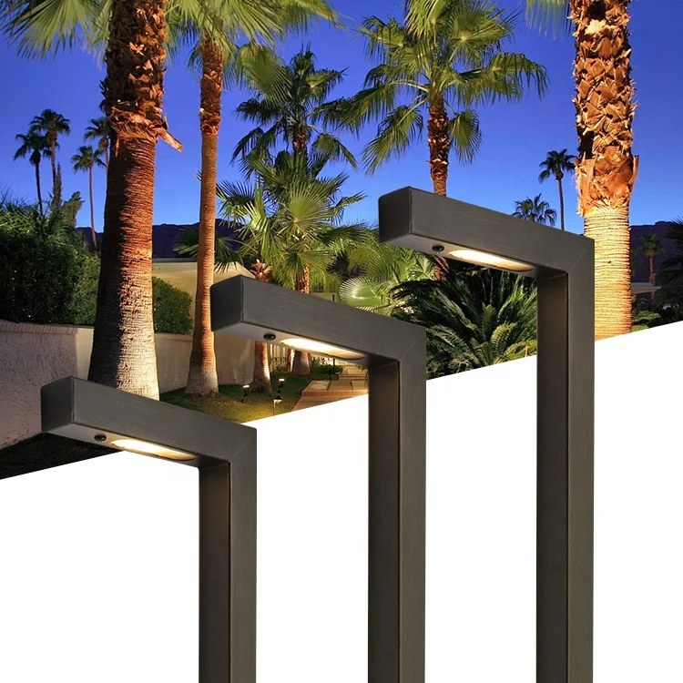 Solid Brass Outdoor Decorative Drive Way Path Light Low Voltage Led Bollard Yard Garden Lawn Lights