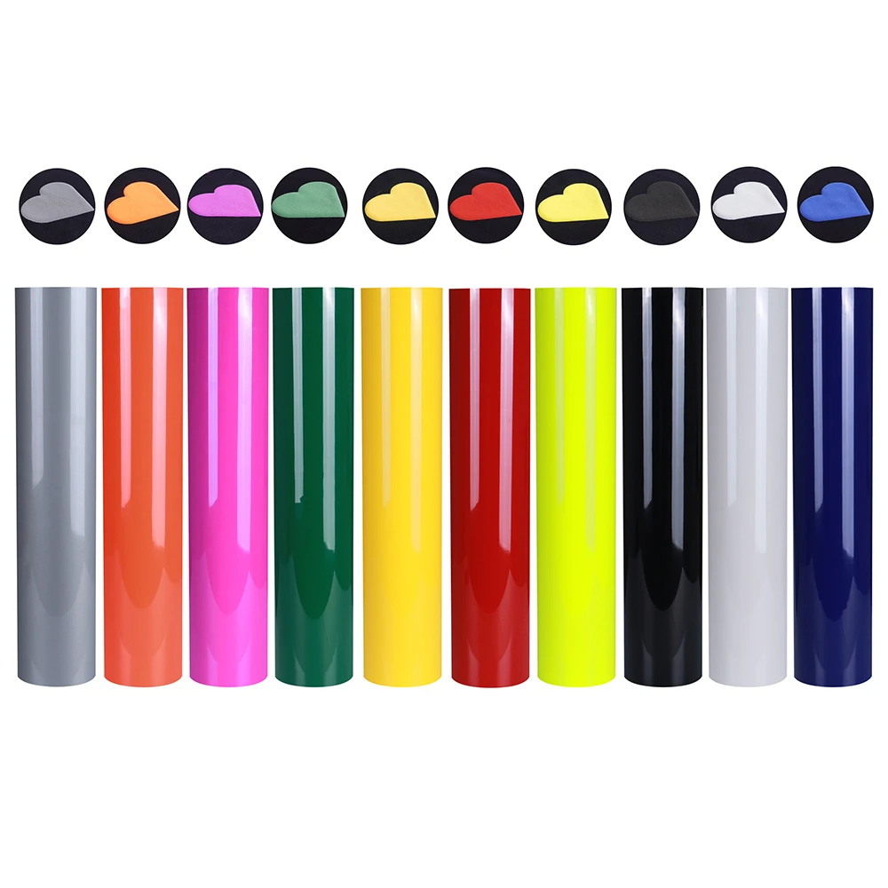 Custom Size Heat Transfer Vinyl Easy Peeling HTV Textile 3D Puff Film For Cloth