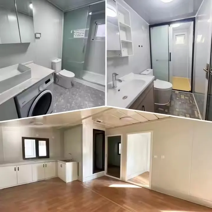 Расширяемый контейнер сборный дом оптом 40 футов 20 Открытый