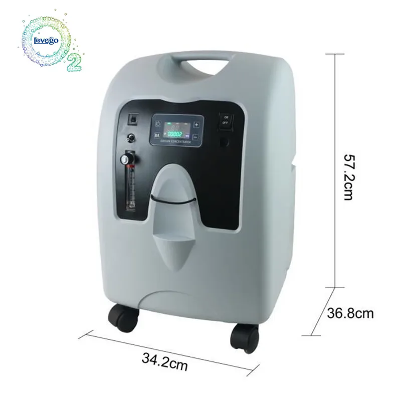1l-10l Medical Grade oxygen-concentrator 10l Dual Flow Oxgen Generator 95.6% Purity 10 liter Oxygen Concentrator