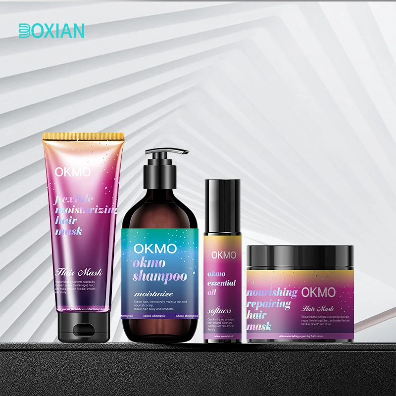 OKMO Coconut oil Moisturize Repair Hair mask for Damaged Hair Protein Ginger Strong Formula Renew Silky Shiny Healthy Hair mask