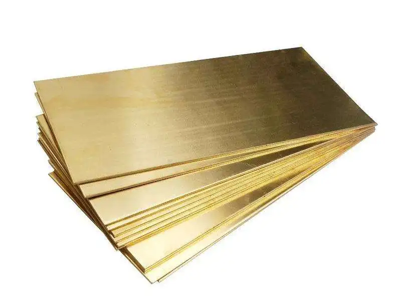 0.3mm-5 mm Thickness Customized 0.1mm 99.9% Pure C Copper Sheet Price Brass Sheet