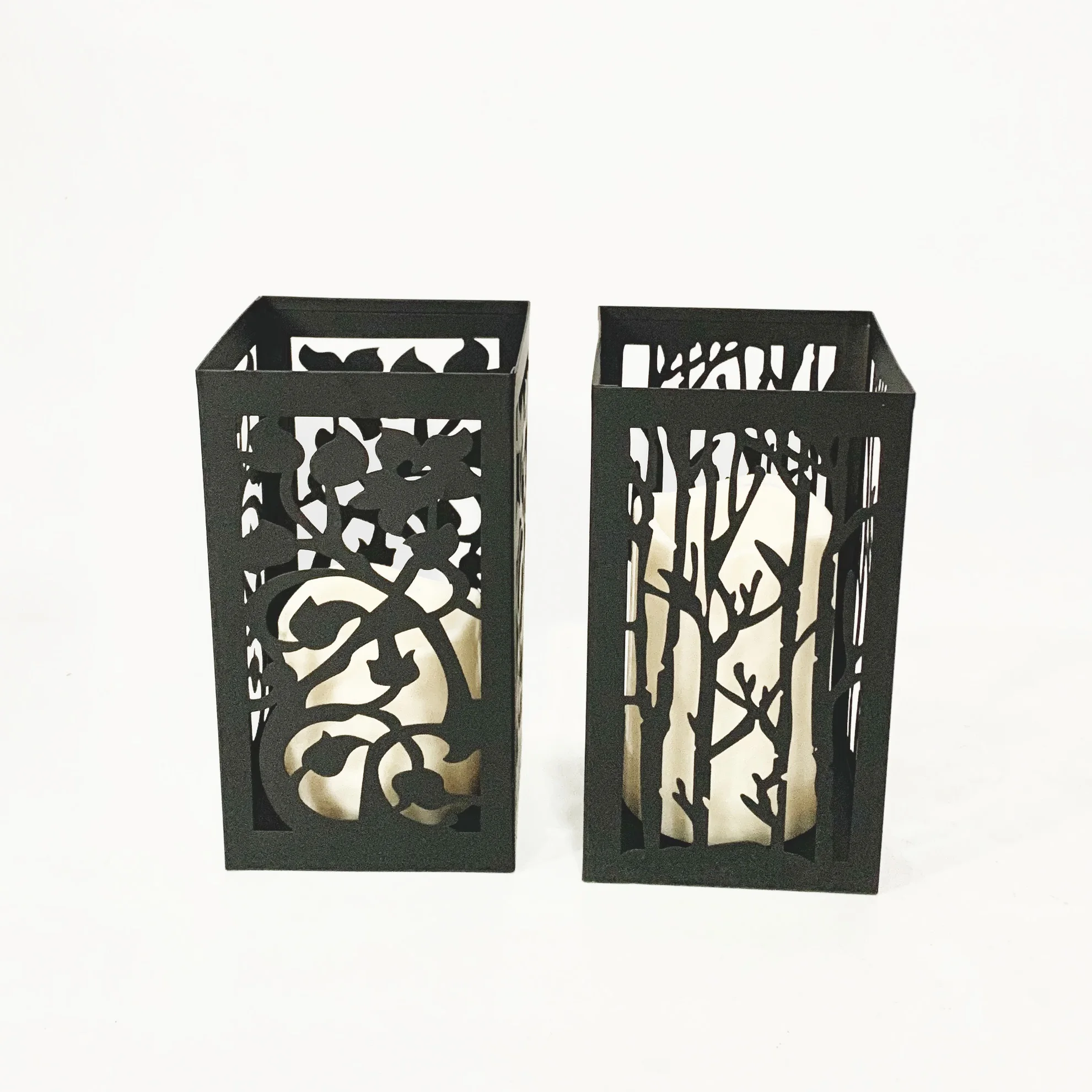 black metal lanterns cheap cast iron vintage  lantern