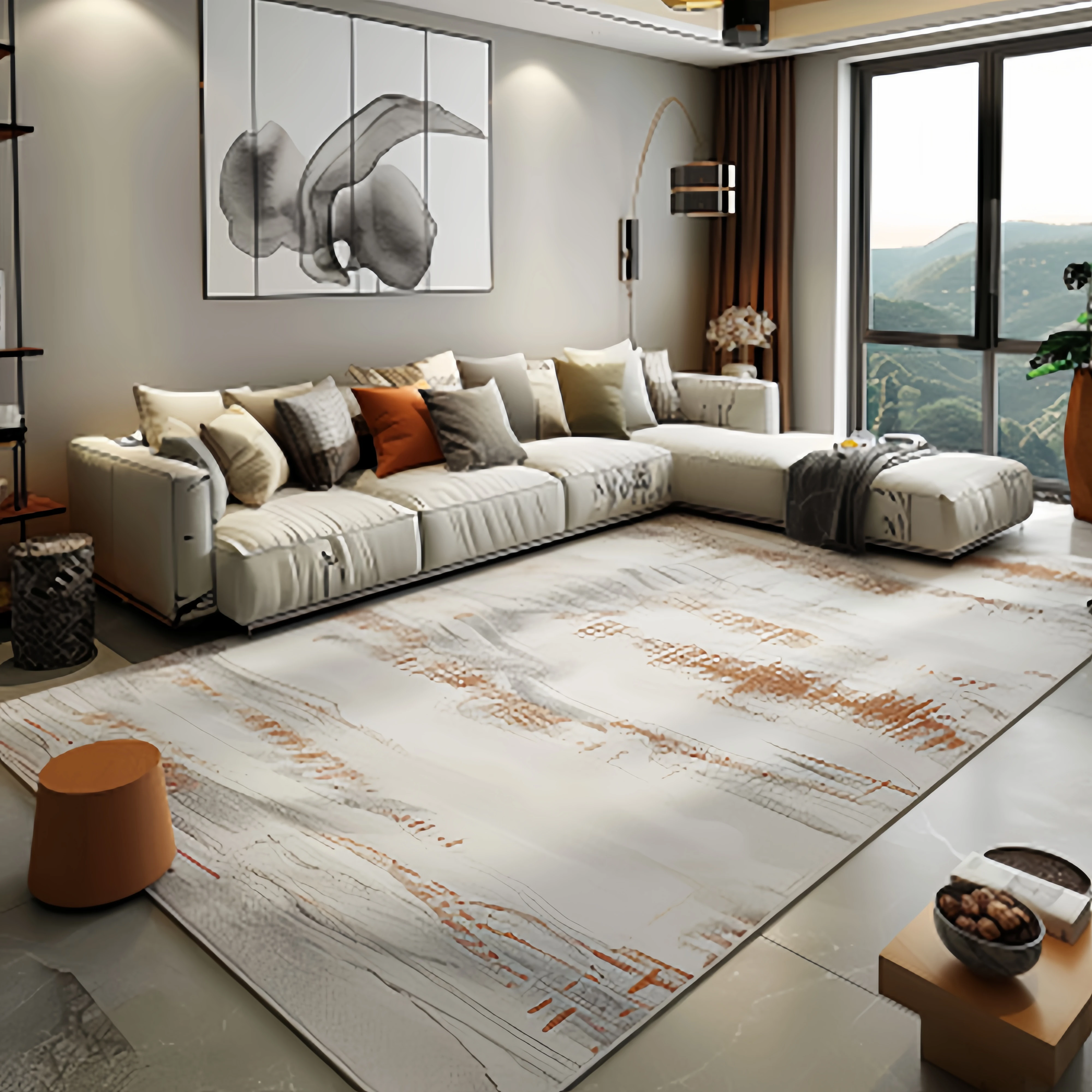 Pro Grade Luxury PP Wall To Wall Venue Carpet Hotel Living Room Bedroom Home Decoration Carpet Customized Design