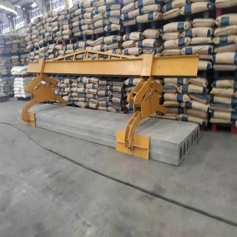 Precast concrete roof tile slab making machine for floor board roof panel extruder