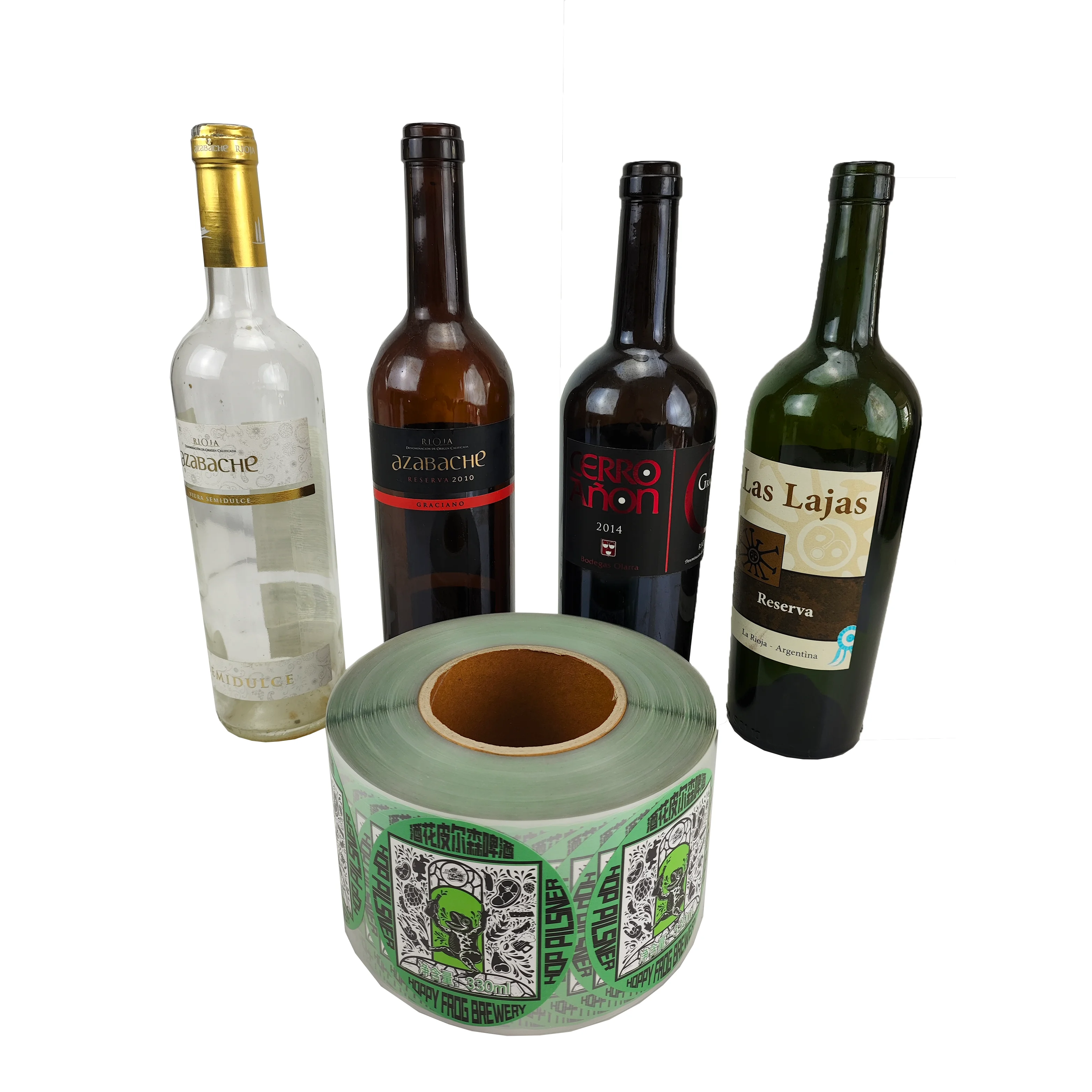 Wine Glass Labels Private Label Whisky Black Label Whiskey Transparent Stickers For  red  Wine Bottles