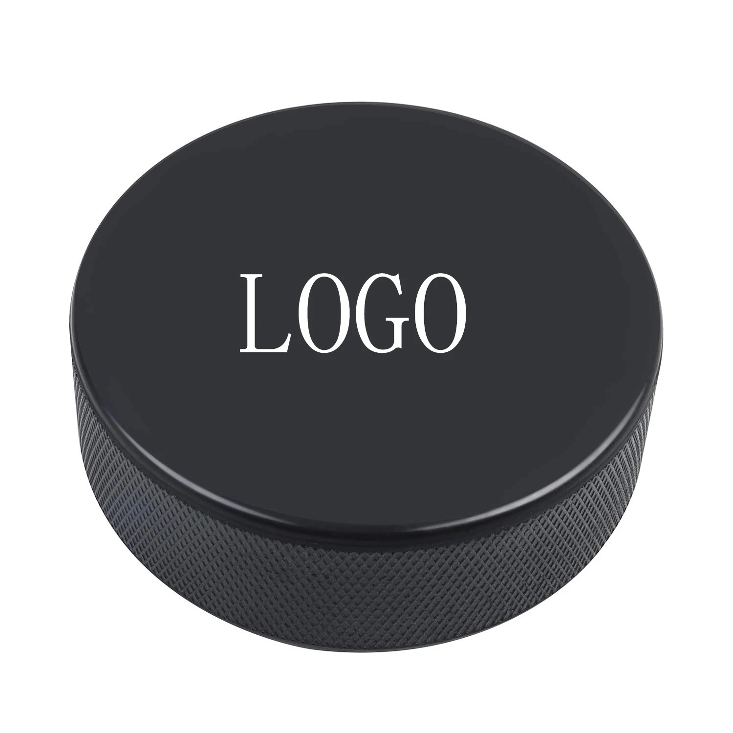 Custom Logo High Quality Professional Official Regulation Size Rubber Ice Hockey Puck