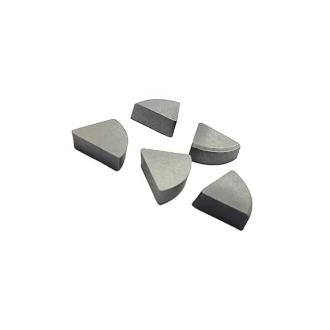 Cast Iron Hard Alloy Cutting Use YG6 YG8 YT5 YT15 Cemented Carbide Brazed Tips