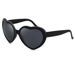 Wholesale Girls Trippy Kids Gafas Light Hearts Special Effect Magic Shape Love Sunglasses Diffraction Heart Glasses