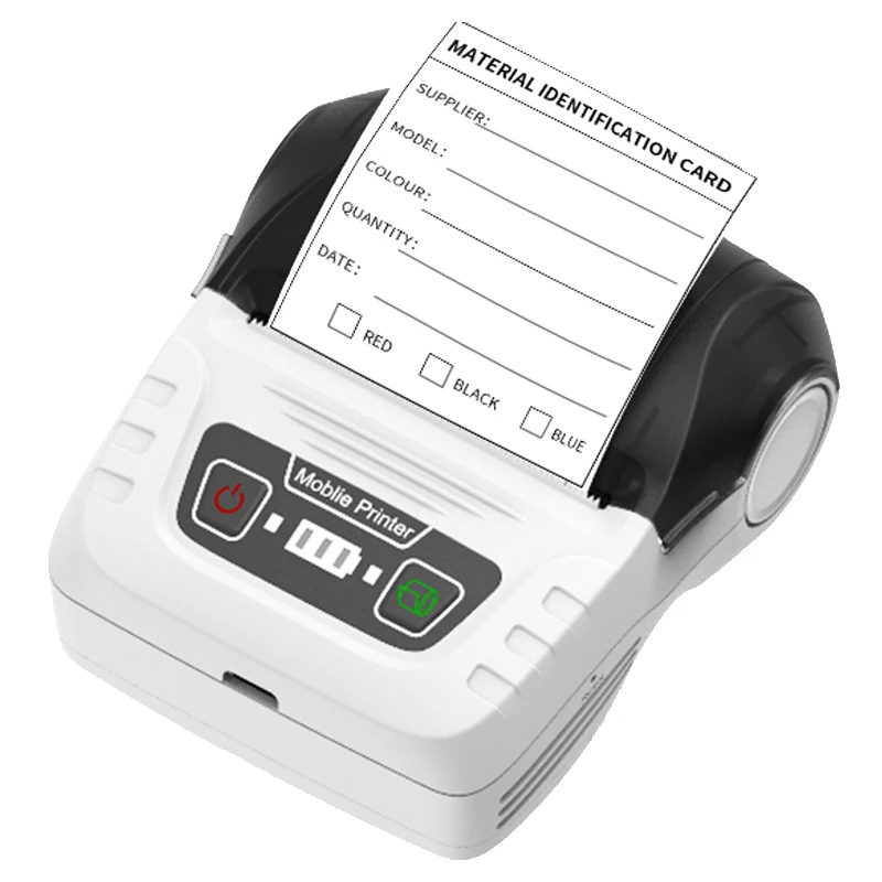 KEFAR Mini Adhesive Label Maker Machine Portable Label Printer Wireless Thermal Printer Support Russian Spanish French Italian