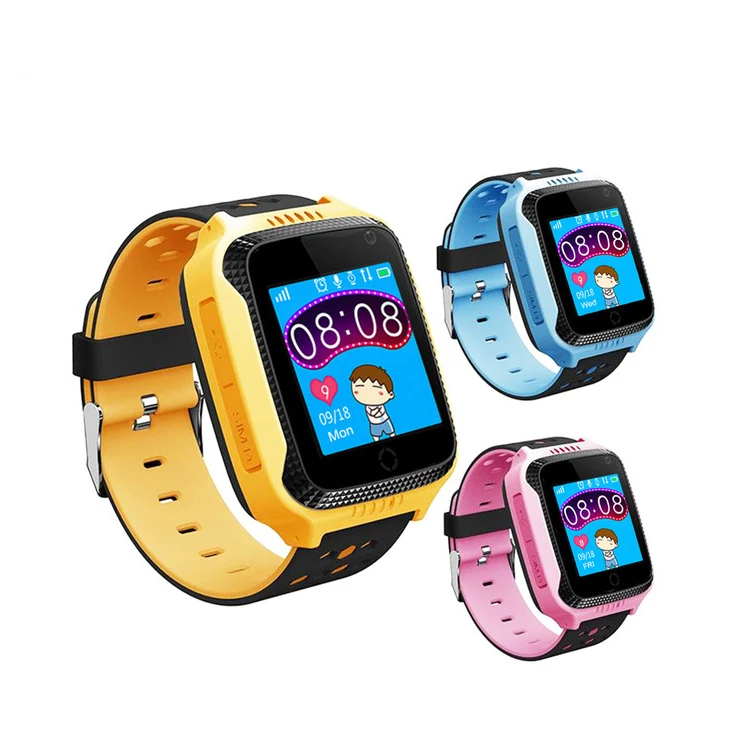 
New Model 2021 Child Watch Phone Call Anti-lost WIFI GPS Tracker Safety Health Waterproof 2G Kids Smart Watch with Camera 