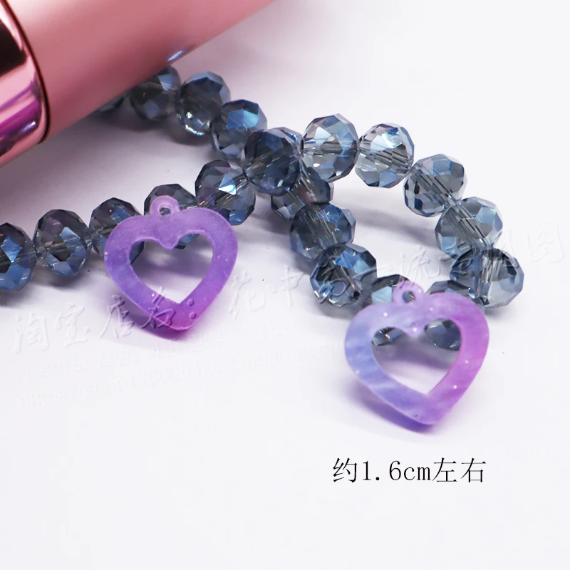 Fashion Personality Star Moon Shaped Bracelet Necklace Decorative Acetate