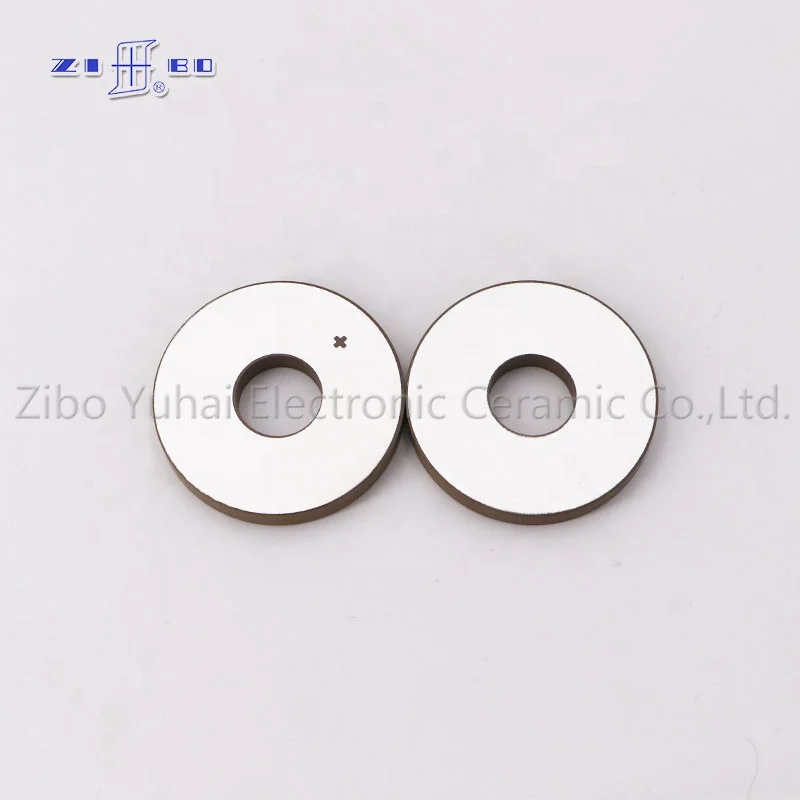 Customized Different Size Ultrasonic Piezoelectric Ring Pzt Piezo Ceramic disc Piezo Ceramic for Cleaning ring and welding ring