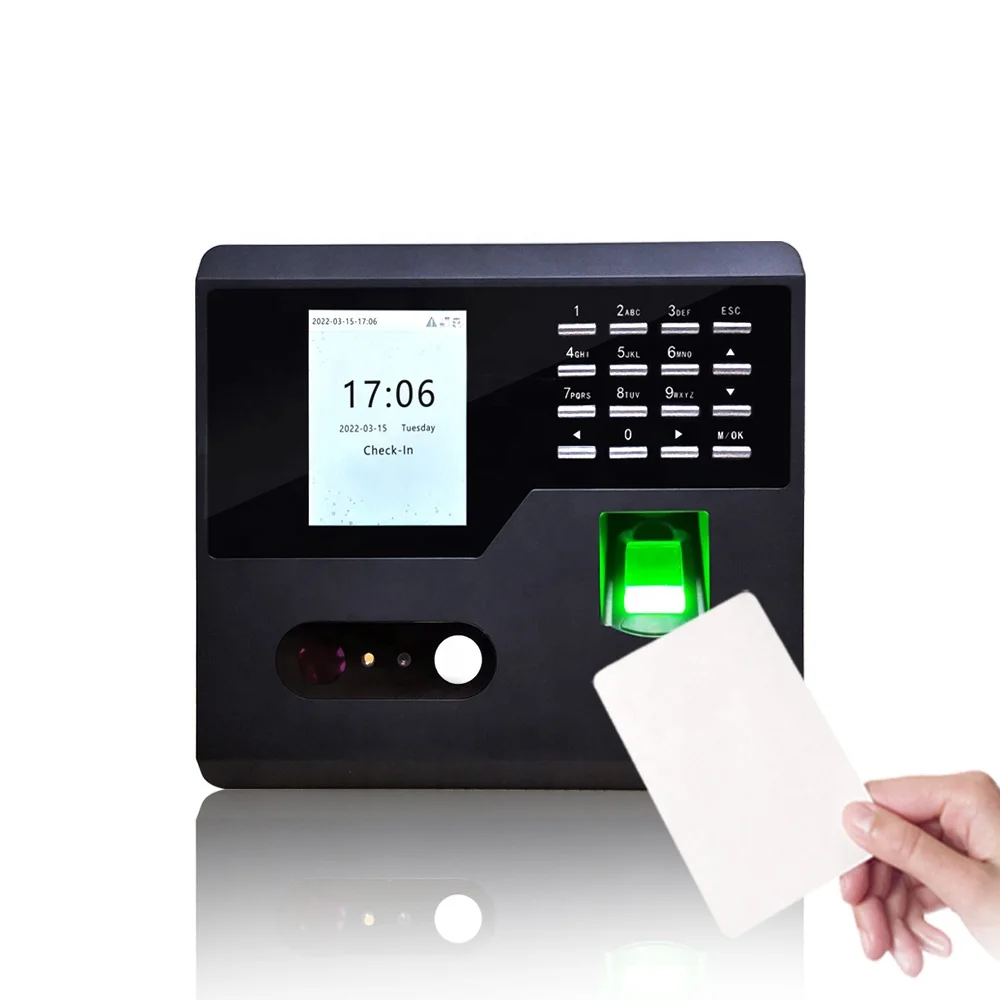 Biometric Time Attendance System and Face Recognition Biometric Fingerprint Access Control Support WEB Software