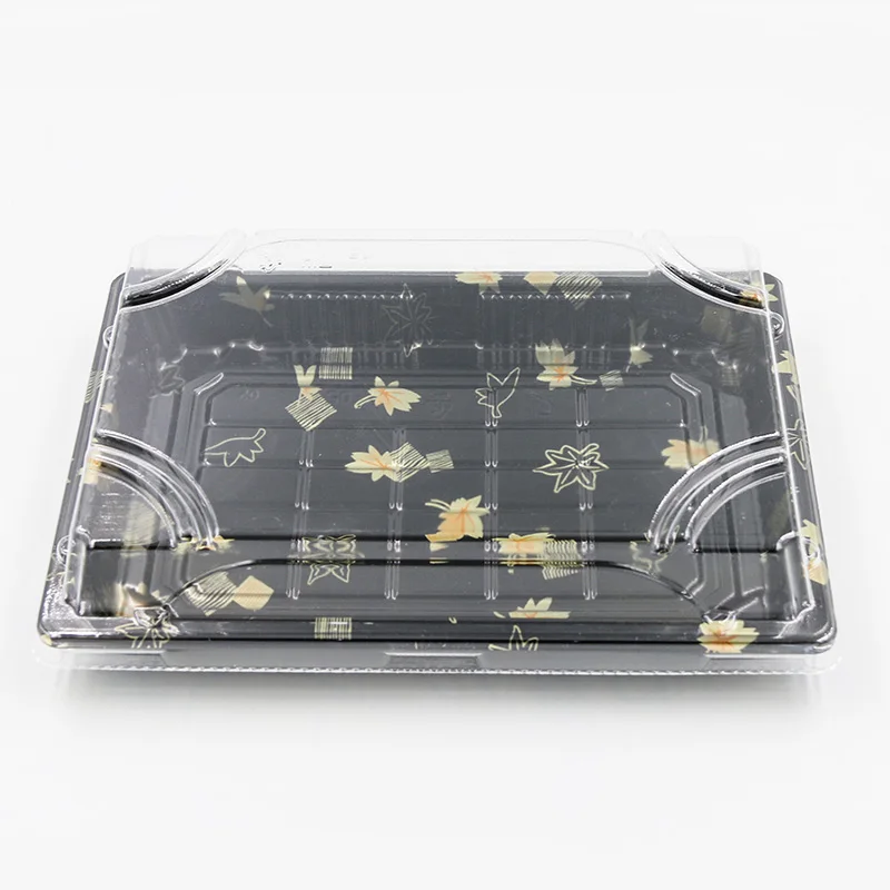 Безопасная пластиковая коробка для суши на вынос ST05