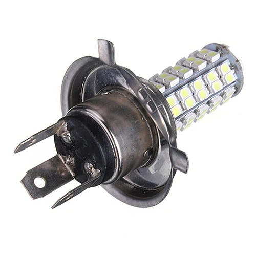 Super Bright LED H4 68SMD 310LM Car Driving Fog Tail Light HeadLight Lamp Bulb