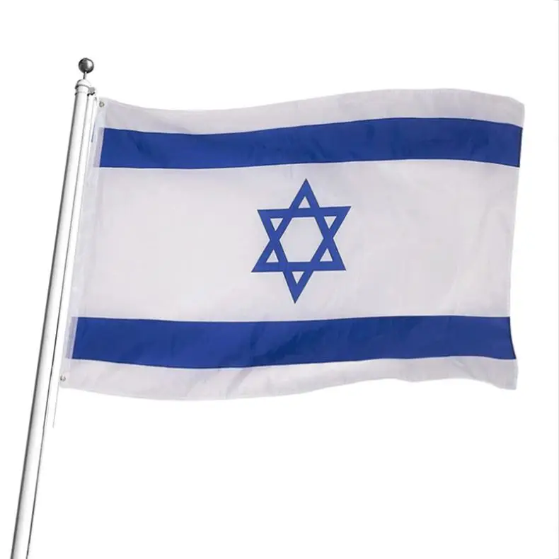 Custom Big ISRAEL 3Ft*5Ft Polyester Israeli National Flag