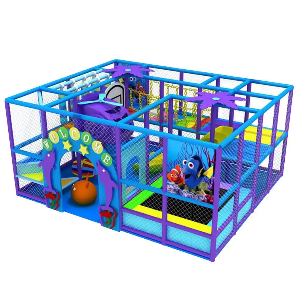 Customised Indoor Amusement Park Soft Play Equipment Indoor Interactive Gaming Equipment For Sale Factory Directly Wholesale