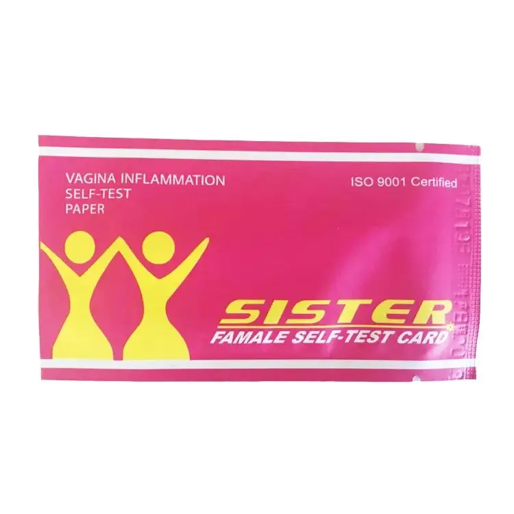 Women vaginal BV-PH bacterial vaginal test card BV test vagina bacterial infection test card strip