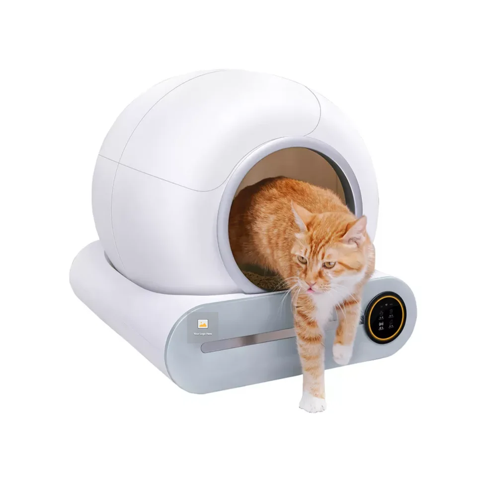 Auto Electric Cat Toilet Tuya APP Self-cleaning Smart Pet Automated Robot Cat Litter Box For Cats