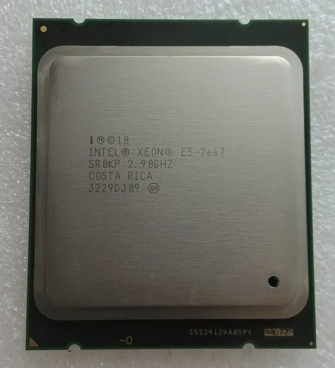 Процессор Intel Xeon E5 2667 LGA 2011 2,9 ГГц 6 ядер 12 потоков