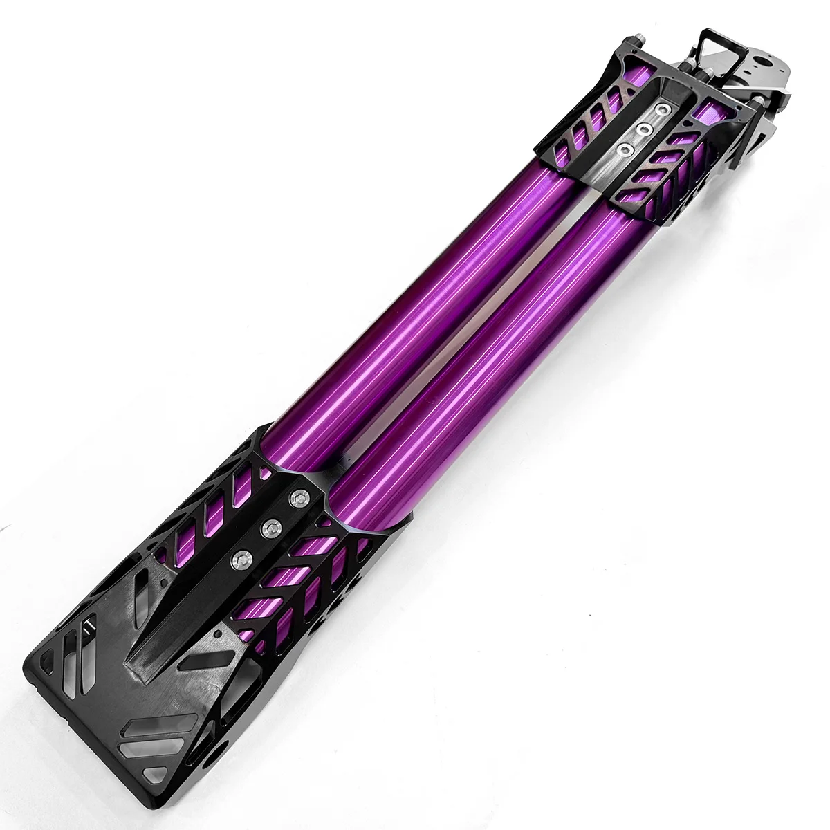 Purple Carbon Handlepole Custom CNC Aluminum Super Light Jet Ski Handle Pole Assembly Parts Ready to Ship
