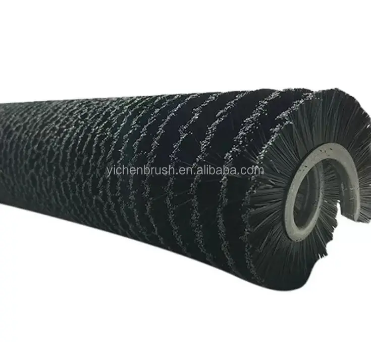 Conveyor and Bakery Nylon Cleaning Sprial Brush Roller