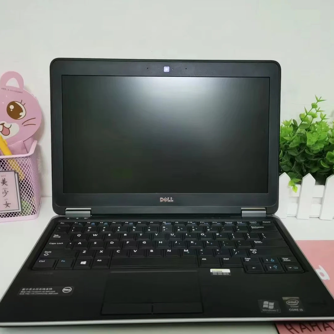 Wholesale For  Dell 7240 4th gen 4G 128G SSD 12.5 ' refurbished original second-hand laptop ultra-thin laptop low-priced laptop