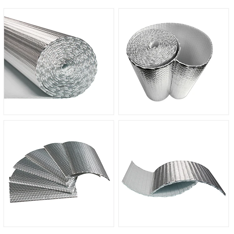 Building Thermal Aluminum foil heat resistant bubble roof insulation Product