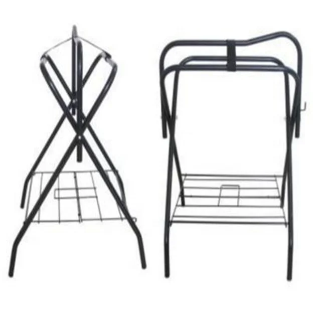 Folding flooring stand Saddle Rack western saddle horse equipment