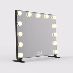 Make Up Tools Hollywood Makeup Vanity Lighted Mirror with light bulbs