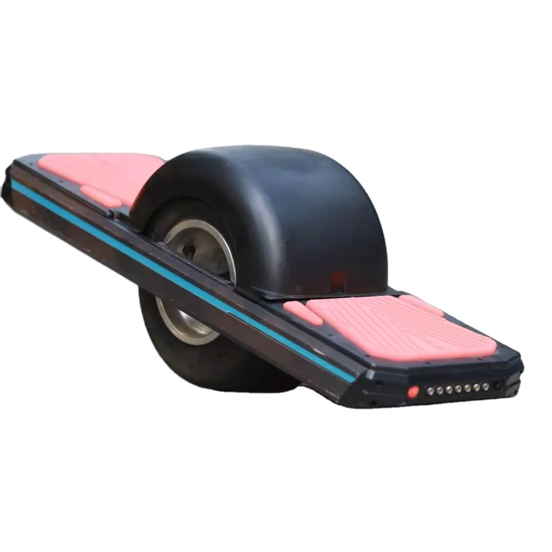 1000w electric monocycle with one wheel in the middle In Winter For Skiing