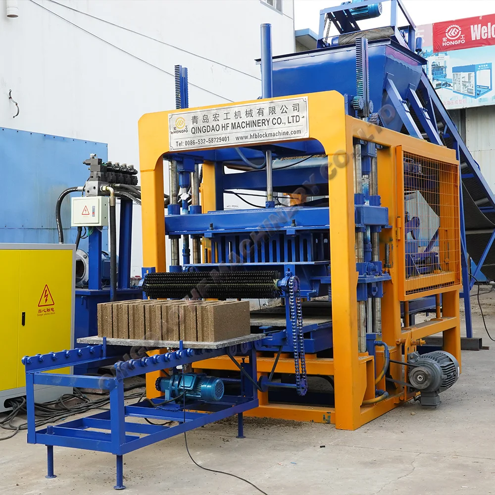 hot sale QT4-16 building making form press machine manufacturer machin de fabrication de brique