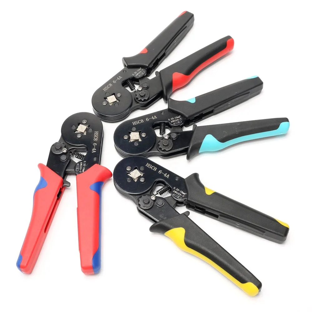 Wire stripper Crimper plier cable crimping tools set with 1200 pcs wire terminals