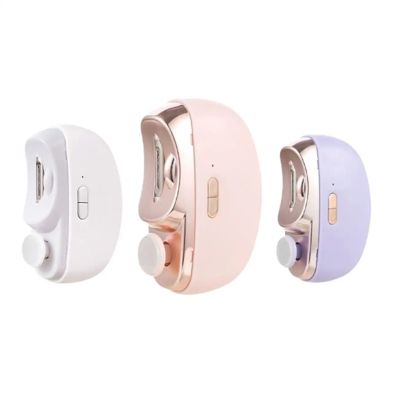 New Electric Nail Clipper Rechargeable Nail Cutting Scissors Automatic Manicure Tool For Baby Kids Infant Finger Nails Cutter