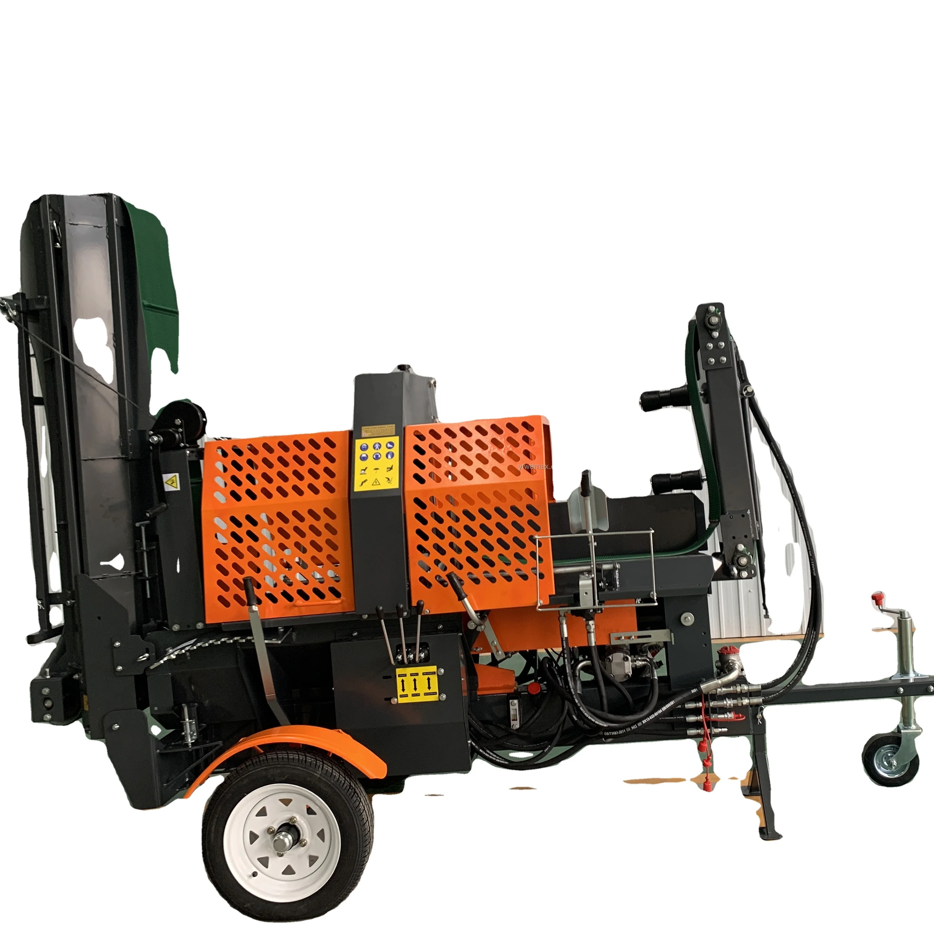 diesel engine log splitter  for sale log wood splitter firewood processor