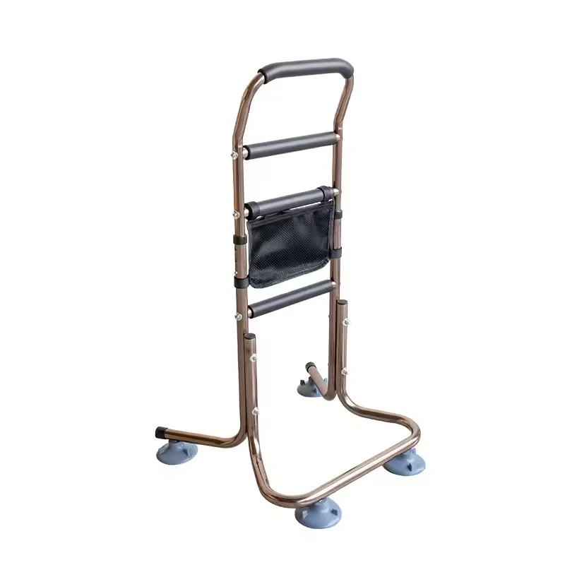 Chair Stand Assist Portable Bar Rise From Seated Adjustable Heights Aluminum Alloy Assist Rail Standing Aid for Elderly Adults