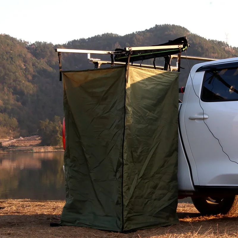 China Factoryoutdoor Car-Side Shower Tent Bathing Tent Vehicle-Mounted Camping Toilet Mobile Dressing Room