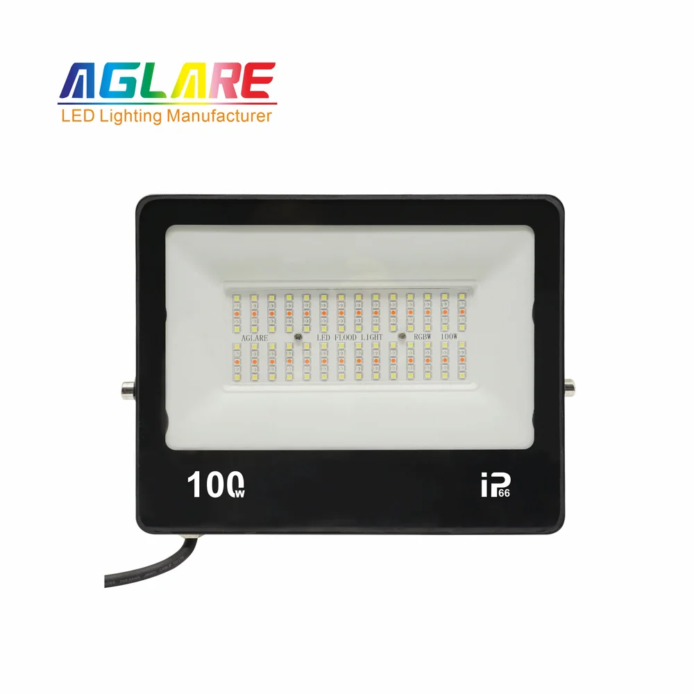 Fast Delivery Dropshiping Light Remote Control Portable Outdoor Garden  Spotlight Rgb Flood Lighting
