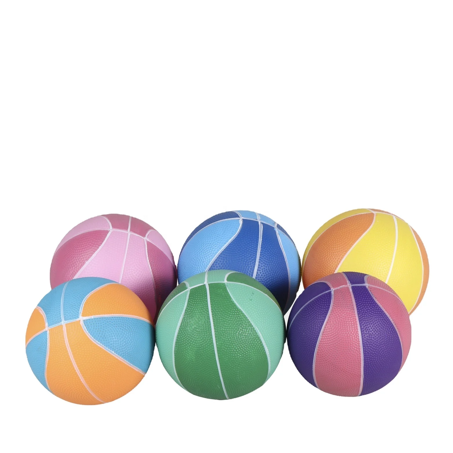 JRT Best Selling Small Basketball Pvc Custom Printed Bouncing Basketball Ball Children Mini Toy Stress Basketball