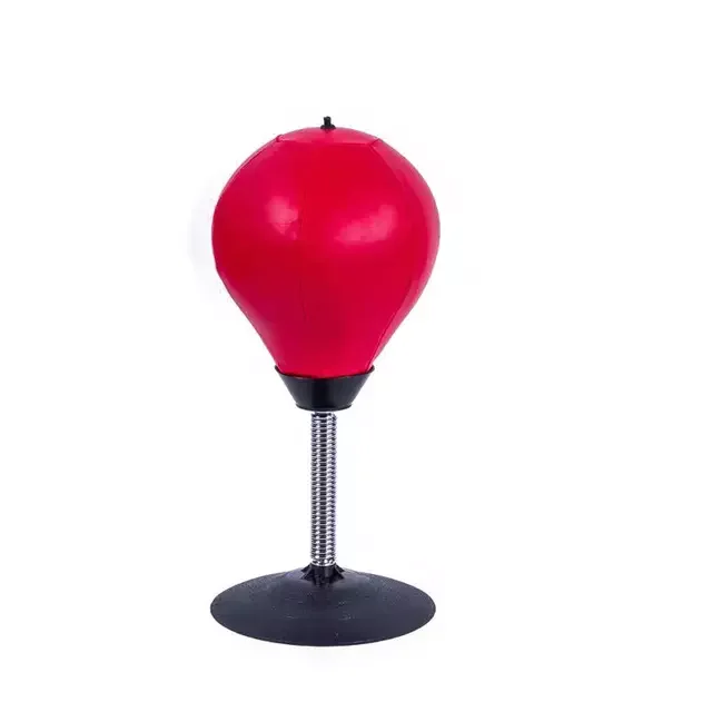 PU Punch Muay Thai MMA Exercise Sports Equipment Stress Relief Fighting Speed Reflex Training Desktop Boxing Ball
