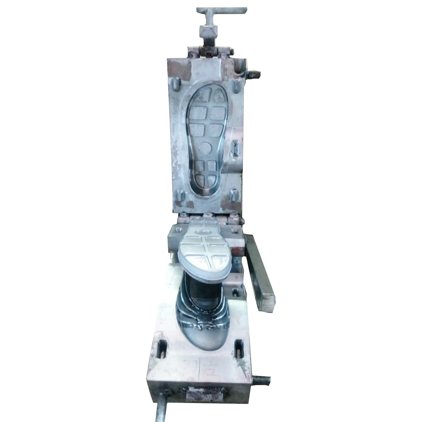 Pu Polyurethane Foam Injection Plastic Shoe Sole Insole Pads Making Mold Injection Mold Polyurethane Foam Shoe Shoe Making