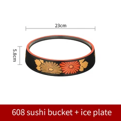 Japanese restaurant special sushi plate high quality sashimi special plate